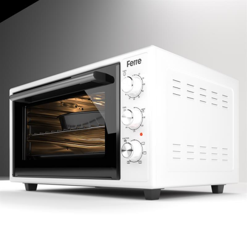Ferre 45630 45 Litre 6 Program Turbo Mini Fırın - Beyaz