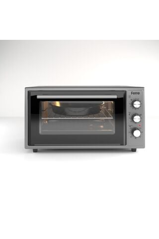 Ferre 45630 45 Litre 6 Program Turbo Mini Fırın - Gri