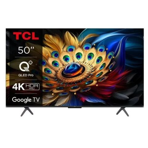 TCL 50C655 4K Ultra HD 50'' 127 Ekran Uydu Alıcılı Google Smart QLED TV