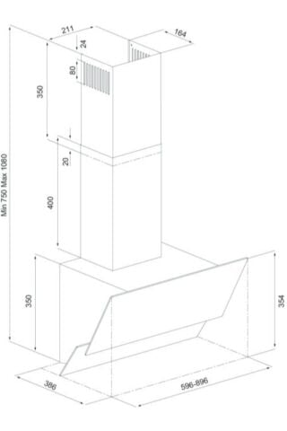 Silverline Siyah Cam Ankastre Set BO6024b01-CS5335B01-3420 Classy