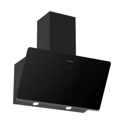 Silverline BO6504B01 - CS5343B01 - 3457 Soho 60 Siyah Cam Ankastre Set