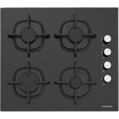 Silverline CS5343B01 - 3490 Oslo Siyah Ankastre Set