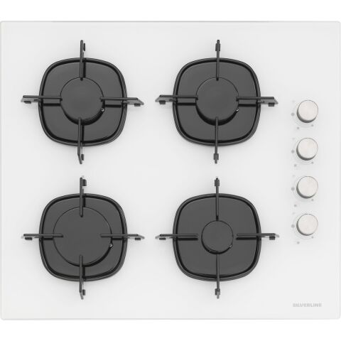 Silverline Beyaz Cam Ankastre Set BO65P4W01-CS5700E6W01-3481 Flam Beyaz (Buhar ve Airfryer Özellikli Fırın)