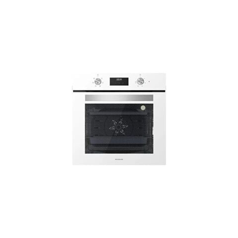 Silverline Beyaz Cam Ankastre Set (3481 Flam Beyaz - CS5365W01 5 Gözlü 75 cm Ocak - BO6502W02 )