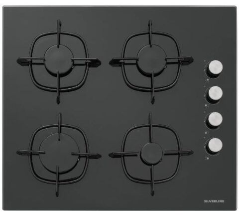 Silverline Siyah Cam Ankastre Set 3481 - Cs5335b01 - Bo6502b01