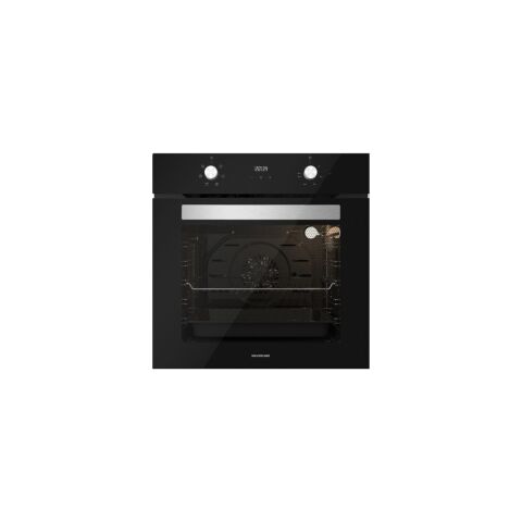 Silverline BO6502B02 - CS5365B01 - 3420 Classy 60 Siyah Cam Ankastre Set