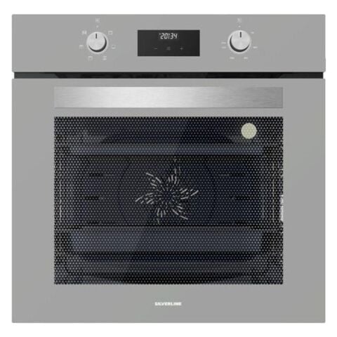 Silverline Gri Cam Ankastre Set (3457 Soho 60+CS5365S01+BO6502S02)