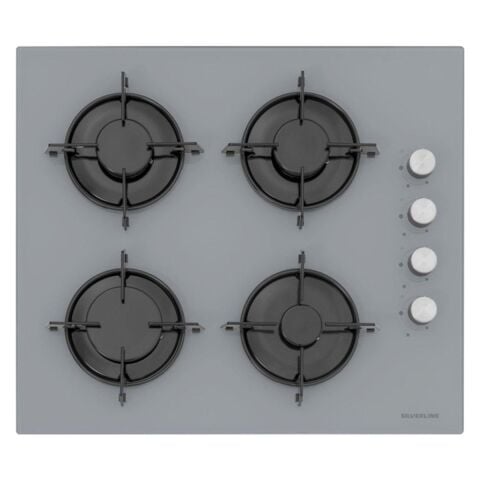 Silverline Gri Cam Ankastre Set 5 Yıl Garanti (3457 Soho 60 GRI+CS5349S01+BO6502S02)