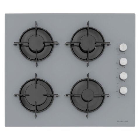 Silverline Gri Cam Ankastre Set 5 Yıl Garanti (3457 Soho 60 GRI+CS5349S01+BO6502S02)