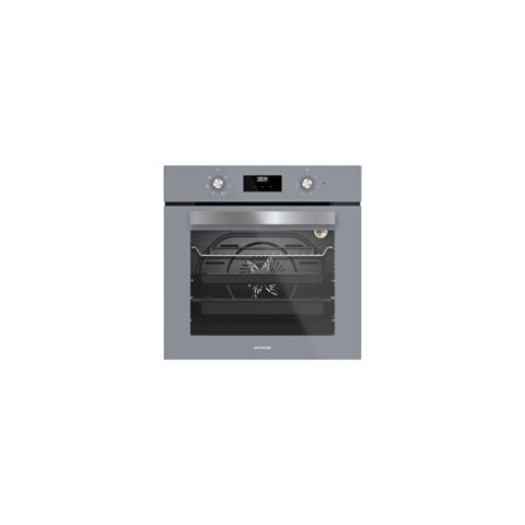 Silverline Gri Cam Ankastre Set - BO6502S02 Fırın, CS5700E6S01 Ocak, 3481 Flam 60 cm Davlumbaz