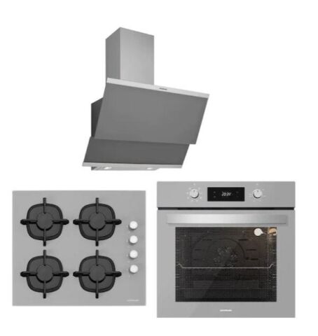 Silverline Gri Cam Ankastre Set 3420 Classy 60+cs5343s01+bo6502s02