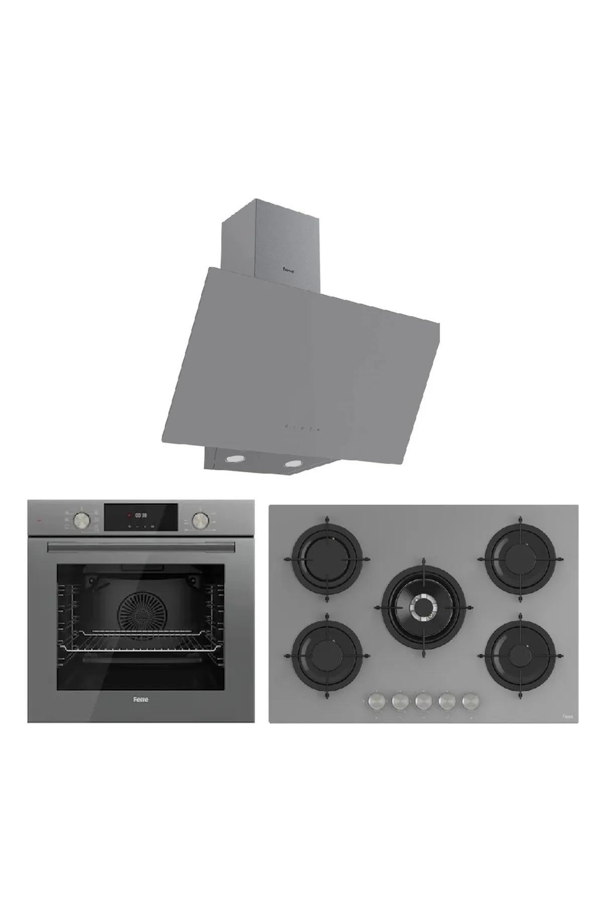 Ferre Flowart Serisi Gri Set (rs038+ Qms63cpr +d079 )
