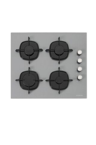 Silverline 3'lü Gri Cam Ankastre Set (3481 Flam 60 Gri+cs5335s02+bo65e1s01)