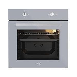 Silverline Karma Ankastre Gri Cam Set 3481 Davlumbaz - CS5335S01 ocak- Esty Aef6601s04 Firin