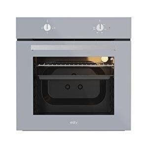 Silverline Karma Ankastre Gri Cam Set 3481 Davlumbaz - CS5335S01 ocak- Esty Aef6601s04 Firin