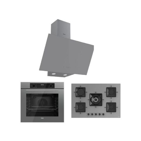 Ferre Flowart SERISI(QBL63CPR-SS038-D079) Ankastre Set