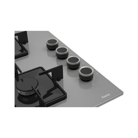 Ferre Gray Plus Serisi 3lü Cam Ankastre Set (QBL63CPR-SS208-D065SA)