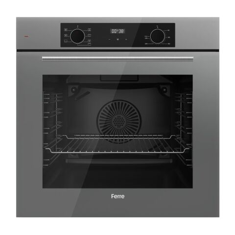 Ferre Flowart Evolis Plus Gri 3'lü Ankastre Set ( QBL63CPR-RS038-D079 )