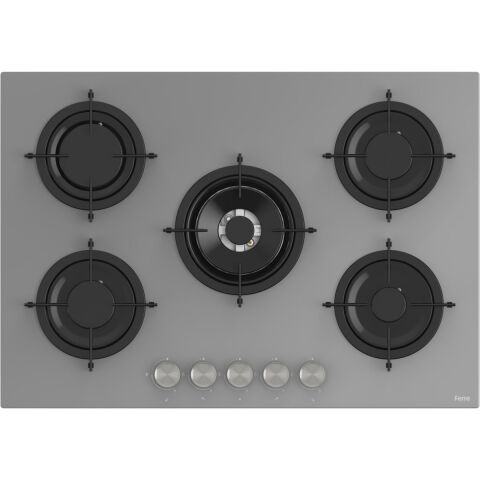 Ferre Flowart Evolis Plus Gri 3'lü Ankastre Set ( QBL63CPR-RS038-D079 )