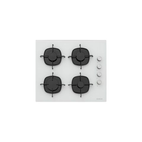 Silverline 2'li BO6501W01 - CS5335W01 Beyaz Cam Ankastre Set
