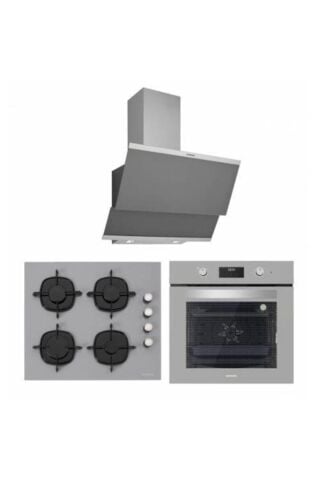 Silverline Classy Gri Ankastre Set (BO6181S02, CS5335S01, Classy 3420)