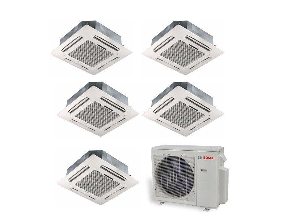 Bosch Multi Kaset Tipi İnverter Klima 42000 Btu 1 Dış + 5 İç Ünite 9000 + 9000 + 12000 + 12000 + 12000 Btu