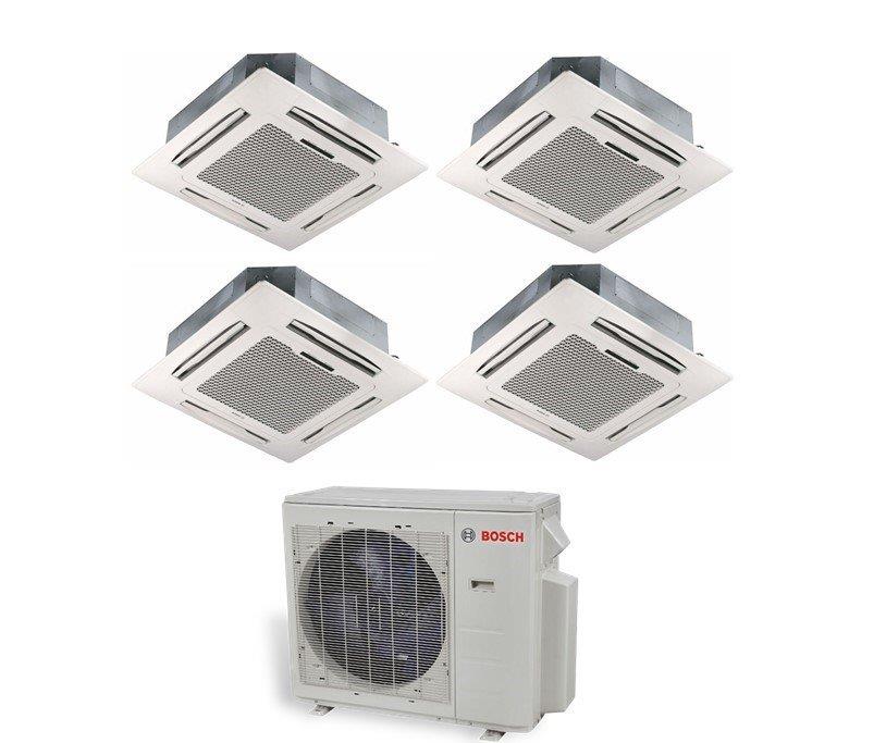 Bosch Multi Kaset Tipi İnverter Klima 36000 Btu 1 Dış + 4 İç Ünite 12000 + 12000 +12000 + 12000 Btu