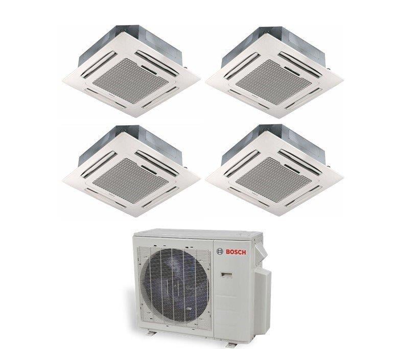 Bosch Multi Kaset Tipi İnverter Klima 36000 Btu 1 Dış + 4 İç Ünite 12000 + 12000 +12000 + 12000 Btu