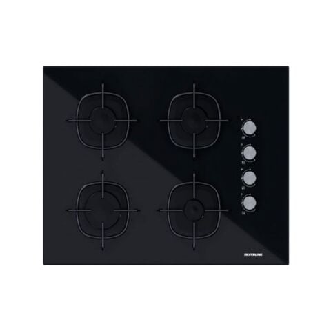 Silverline Siyah Cam Ankastre Set (3490 Oslo Davlumbaz - CS5665B01 65 cm Ocak - BO65E1B01 Fırın)