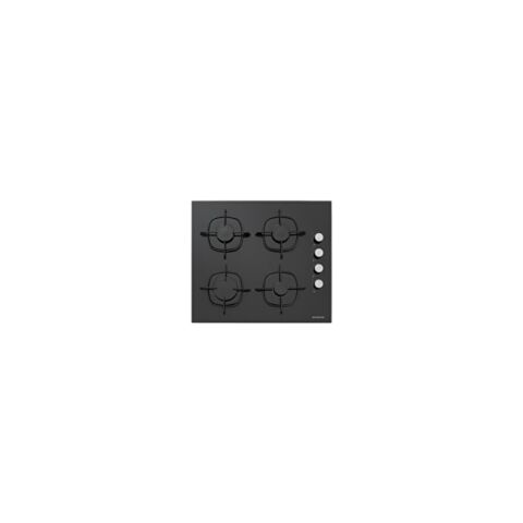 Silverline Siyah Cam Ankastre Set (3481 Flam 60+CS5335B02+BO6502B02)
