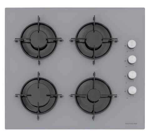 Silverline CS5349S01 Gri Cam  Ankastre Ocak