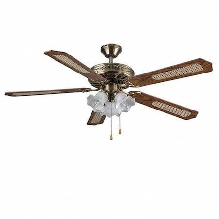 Colours Rolla Tavan Vantilatörü Meşe 5 Kanat Vantilatör (TEŞHİR ÜRÜNDÜR)