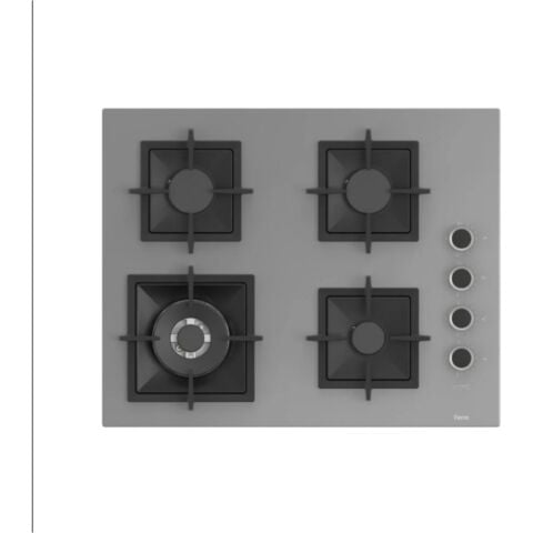 Ferre SC408/WFA FlameArt Woklu Gri 65 cm Ankastre Ocak