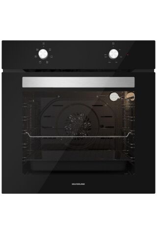 Silverline 3'lü Siyah Cam Ankastre Set 3481 Flam 60 Siyah+cs5349b01+bo6501b01