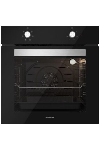 Silverline 3'lü Siyah Cam Ankastre Set 3481 Flam 60 Siyah+cs5349b01+bo6501b01