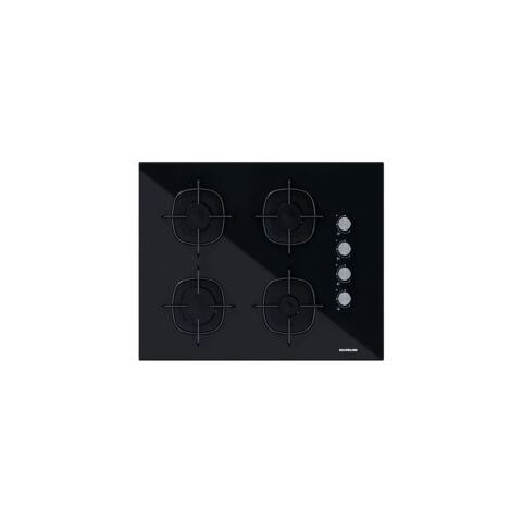 Silverline CS5665B01 65cm Siyah Cam Ankastre Ocak