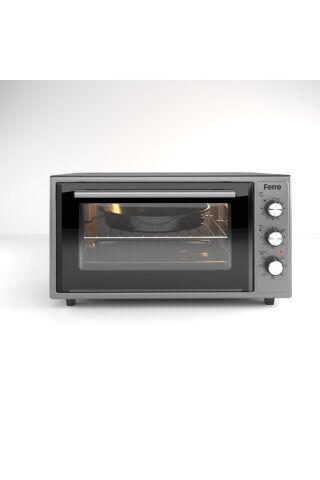 Ferre 45630 45 Litre 6 Program Turbo Mini Fırın - Gri