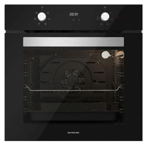 Silverline Siyah Cam Ankastre Set 3481 -vc8210b01 Vitroseramik - Bo6502b01