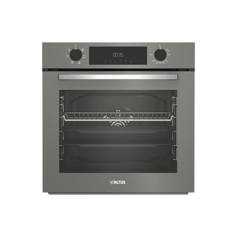 Altus 2'li Gri Cam Ankastre Set 189 Dg Woklu - 322 G Turbo Fırın