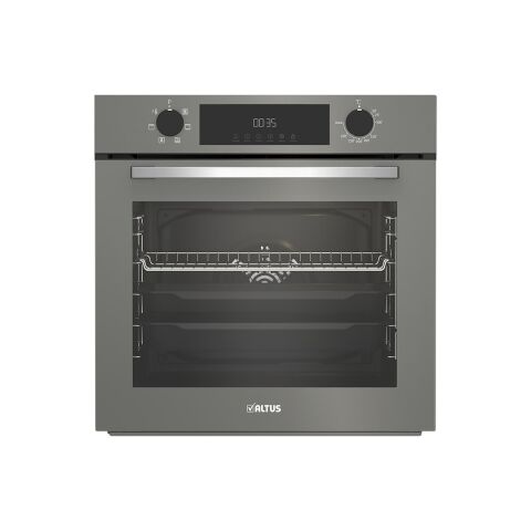 Altus 2'li Gri Cam Ankastre Set 189 Dg Woklu - 322 G Turbo Fırın