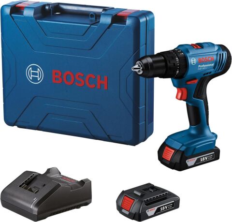 Bosch GSB 183-Li Çift Akülü 2 Ah Darbeli Vidalama Makinesi