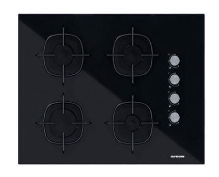 Silverline Buhar Destekli + Airfryer 3457 Soho - CS5665B01 65CM - BO65P4B01 Siyah Cam Ankastre Set