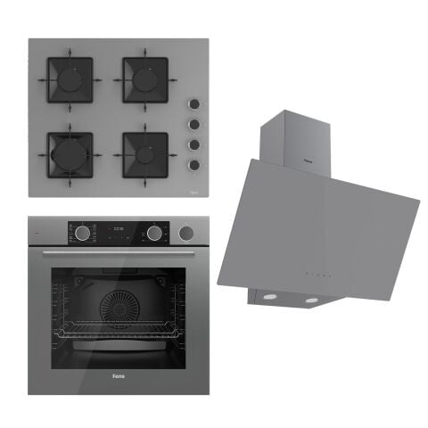 Ferre Steamart Ss Serisi Gri Set (ss208 + Xe64cpr +d079 )