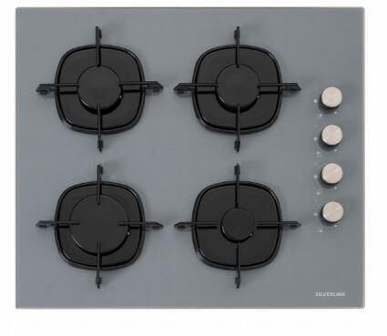 Silverline Buhar Destekli AirFrayer Gri Cam Ankastre Set 3457 - CS5335S01- BO65P4S01