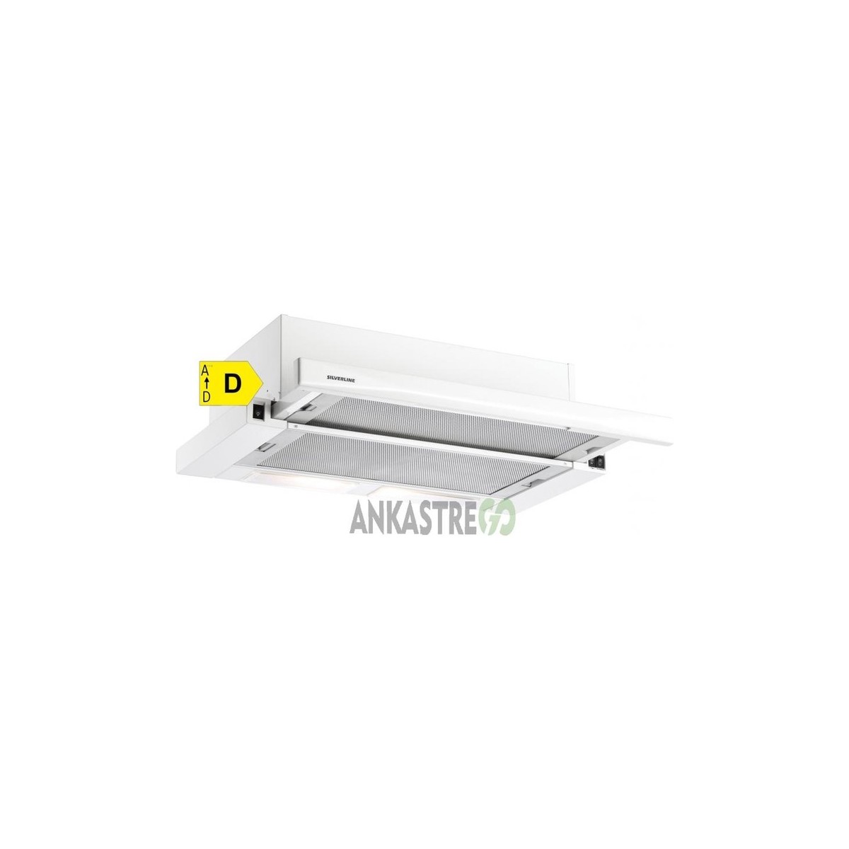 Silverline BO6502W02 - CS5335W01 - 1140 Crystal Line 60 Beyaz Ankastre Set