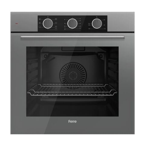 Ferre Flowart Basic Serisi Gri Ankastre Set (cs208 + Xe62cpr + D079 )