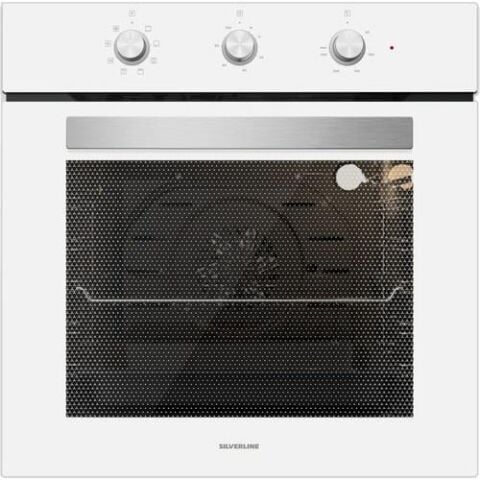 Silverline Beyaz Cam Ankastre Set Bo6503w01 - Cs5343w01 - 3420 Classy