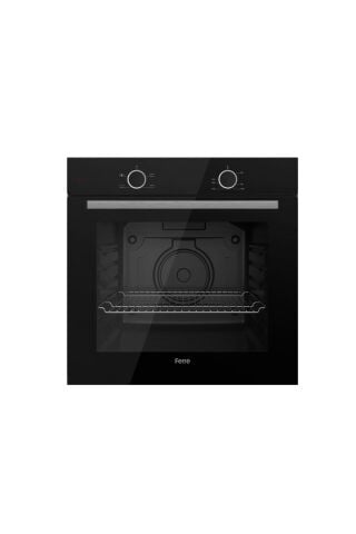 Ferre Verona Plus Siyah Cam 3'lü Ankastre Set Xe61cs-cs205-d077