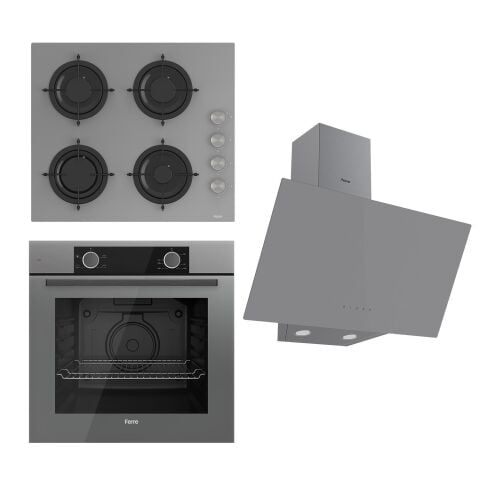 Ferre Stati̇k Cs Serisi Gri Set (cs208 + Xe61cpr +d079 )