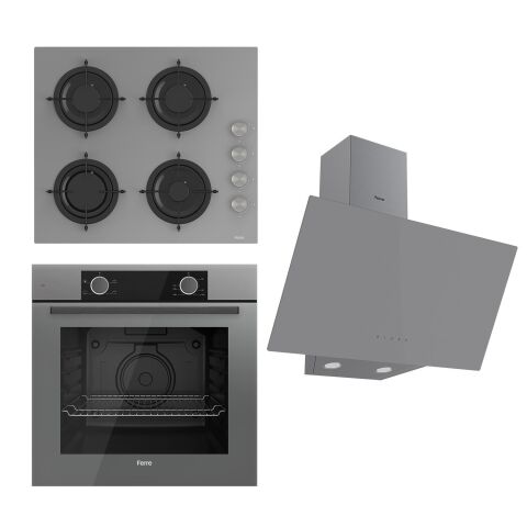 Ferre Stati̇k Cs Serisi Gri Set (cs208 + Xe61cpr +d079 )